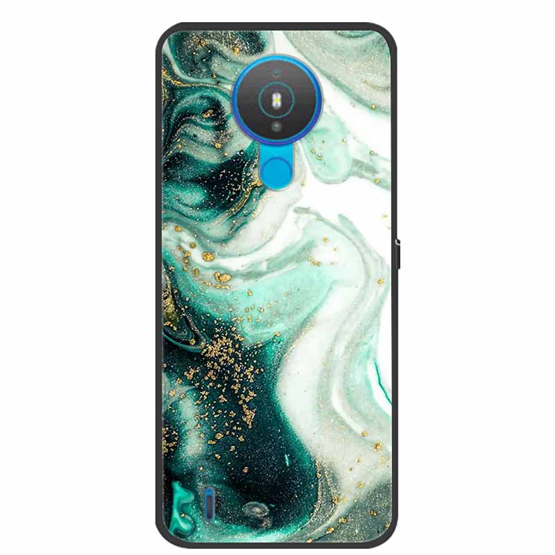 For Nokia 1.4 Cases 5.4 2.4 3.4 Marble Soft TPU Silicone Shockproof Back Case for Nokia 5.4 Phone Cover Fundas Coque Nokia 2.4