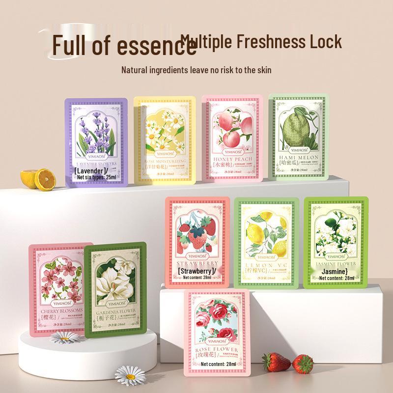 25ml Duftende Hydratisierende & Feuchtigkeitsspendende Tuchmaske - Lazy Person Essential