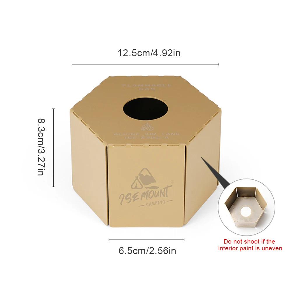 

Camping Gas Can Protective Cover BBQ Picnic Gas Tank Case Gas Canister Cylinder Case Outdoor Metal Fuel Cylinder Storage Cover