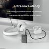 2 In 1 aptX Bluetooth Audio Receiver Transmitter aptX-Adaptive AD/HD/LL AAC 3.5MM AUX HiFi Music Multipoint Wireless Adapter