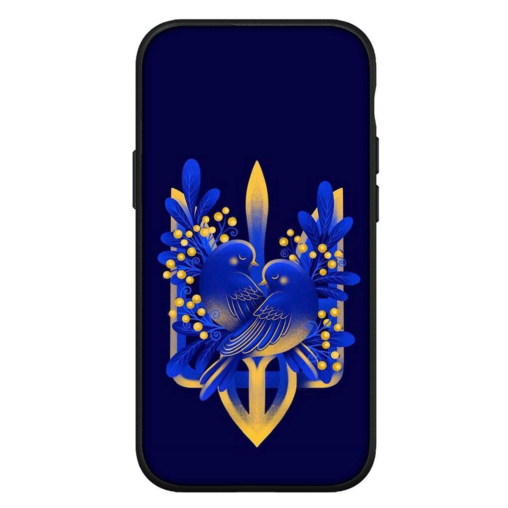 For Samsung Galaxy S25 S24 S23 S22 S21 S20 Ultra FE Plus A17 A37 A57 A56 A55 A06 A16 A15 A36 A26 A35 A05 A25 A54 A34 Phone Case Map Ukraine Flag Cover