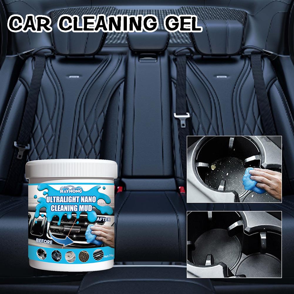 New Auto Car Cleaning Pad Glue Powder Cleaner Magic Cleaner Dust Remover Gel Home Computer Keyboard  Car Cleaning Tool