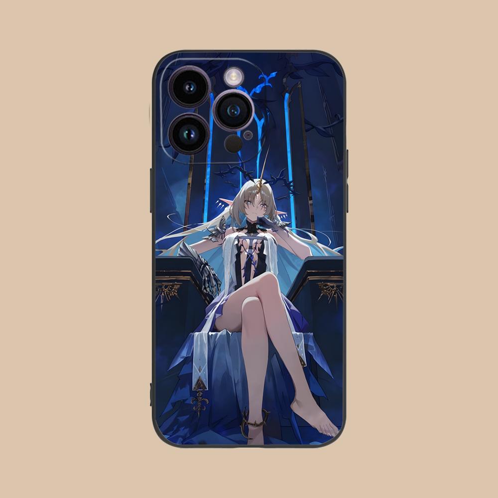 Wuthering Waves Fleurdelys Phone Case for iPhone 17 16 15 14 13 12 11 X XR XS 8 7 Pro Max Plus Mini Colour Protective Smartphone