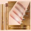 Lilin Zhi Radiant Eyes Three-Color Gradient Eyeshadow Stick - Glitter Highlight, Long-Lasting, One-Swipe Application