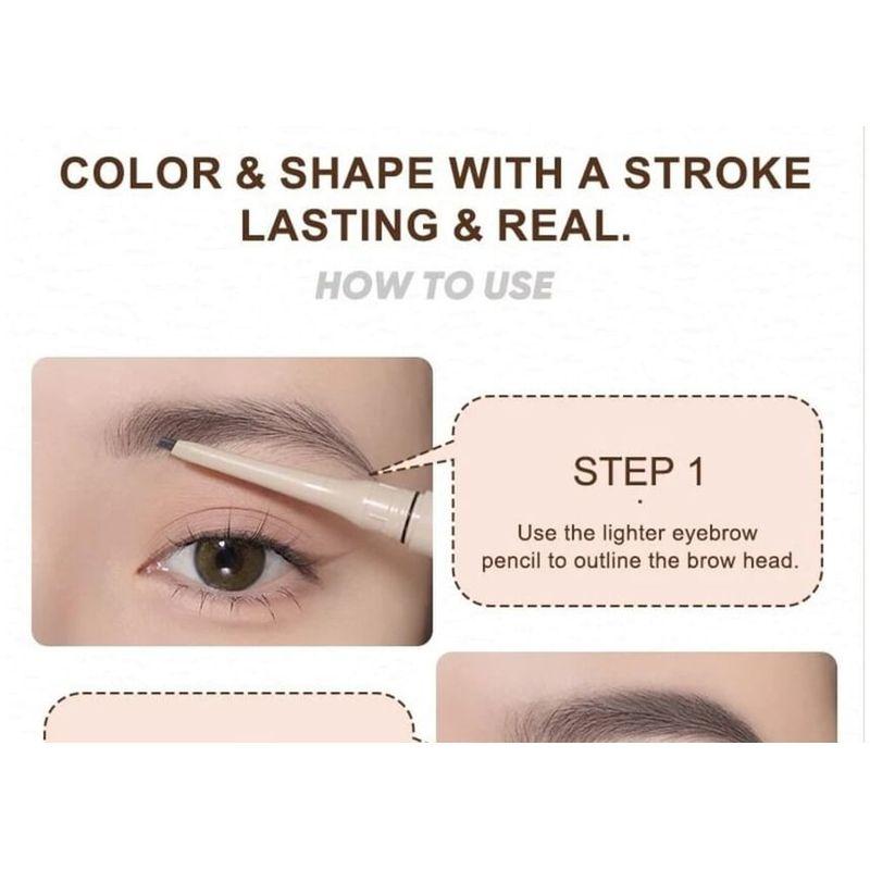 Judydoll - Duo Eyebrow Pencil - 3 Colors