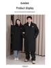 Three-in-One Fleece-Lined Winter Sports Jacket: Detachable, Over-the-Knee, Cotton-Padded, Plus Size, Unisex School Uniform