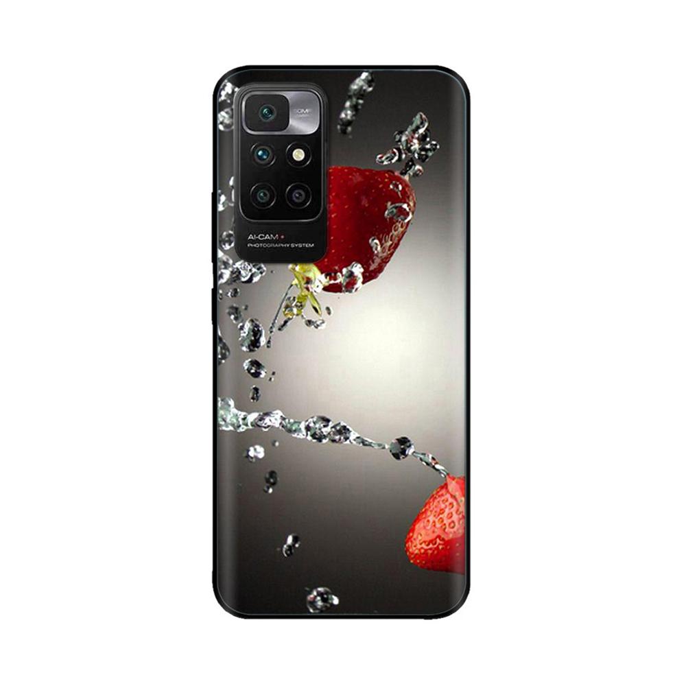 For Redmi10 Xiaomi Redmi 10 Case for Redmi 10 Prime Bumper 6.5 inch Soft TPU Silicone Cover For redmi10 Cases Marble Back Cover