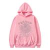 Sudadera Unisex con Telaraña y Pedrería Caliente: Sudadera Estilo Cantante Europeo y Americano para Primavera y Otoño