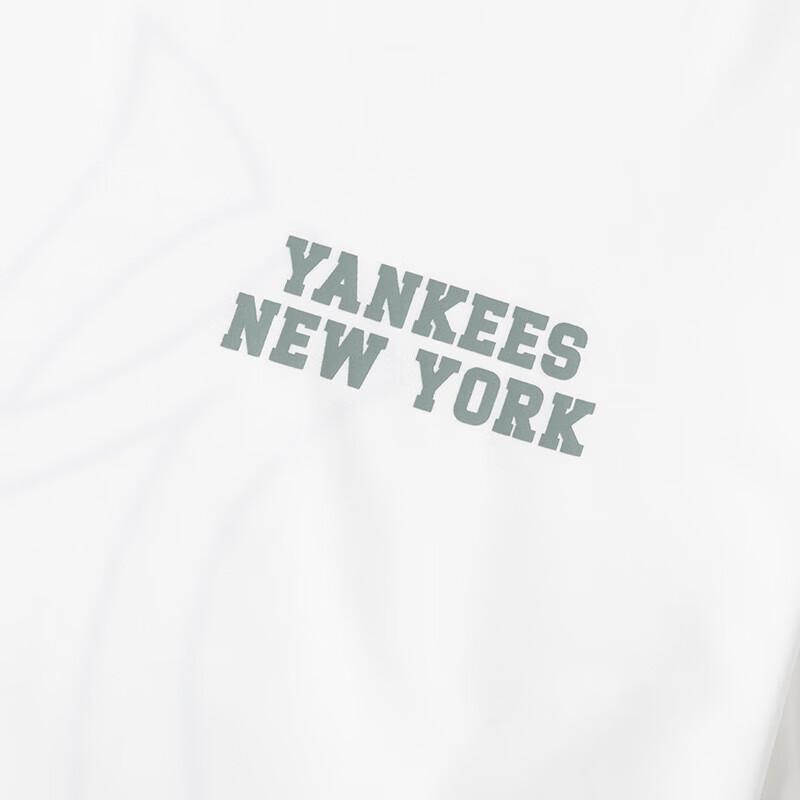MLB New York Yankees Large Logo Comfortable Soft Pullover Short Sleeve T-Shirt Unisex T-Shirts Off-White 3ASWB2243-50WHS