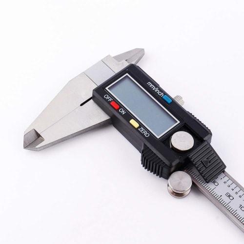 Digital Caliper, 200mm Electric Stainless Steel Depth Gauge Measuring Tool, Digital Dial Caliper, Micrometer