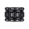 63mm Herb Grinder 4-layer Aluminum Alloy Smooth Plate Cigarette Crusher