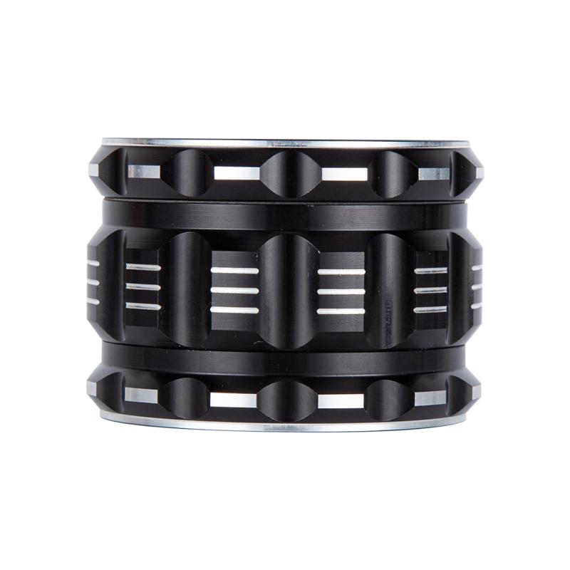 63mm Herb Grinder 4-layer Aluminum Alloy Smooth Plate Cigarette Crusher