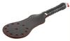 Star Black-red Faux Leather Paddle 35cm - Generic - Whips, Crops & Feather Dusters
