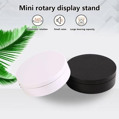 Electric 360° Rotating Turntable Round Jewelry/Collectibles Visualizer  Product Photography