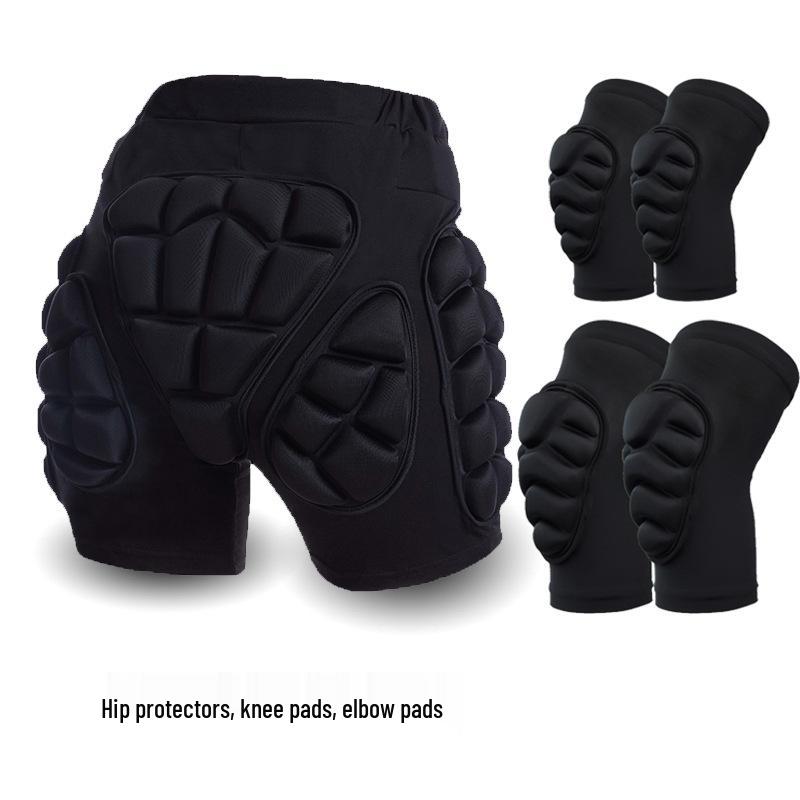 Ski and Skate Protective Hip, Butt, and Knee Pads for Men and Women - Winter Sports Anti-Fall Gear