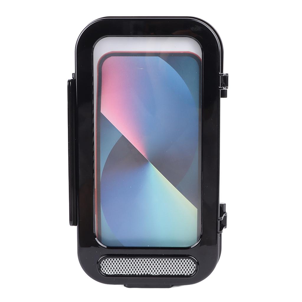 Motocyklový držák na telefon ABS Hliník Nastavitelný Vodotěsný Proti otřesům Pouzdro na telefon na řídítka kola pro venkovní cyklistiku