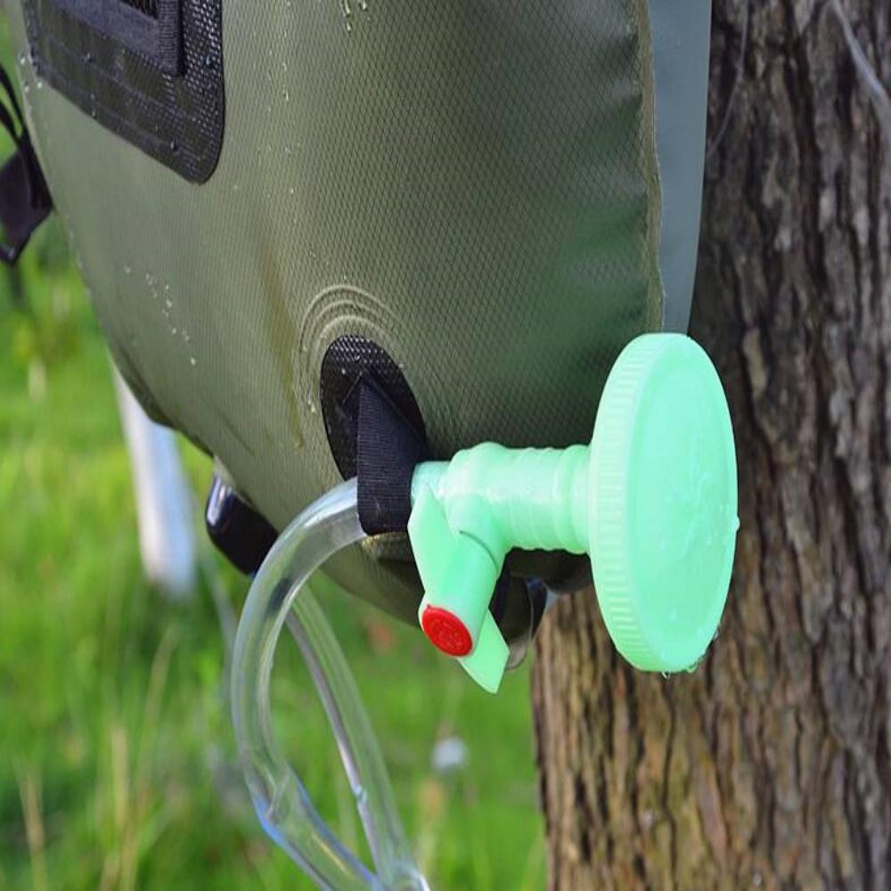 5 Gallon Solar Shower Bag - 20L Portable Camping Shower With Hose & On/Off Shower Head, Solar Heating Bag For Outdoor Hiking, Beach, Travel