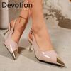 New Style Pointed-toe High-heeled Shoes, Single Shoe, Thin Heel Sandals for Women Devotion