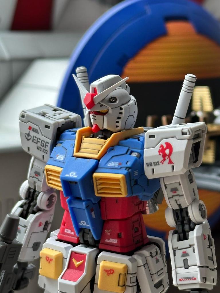 RG Gundam modification metal parts head vulcan vernier 1/144 RX-78-2 Ver.2.0 +