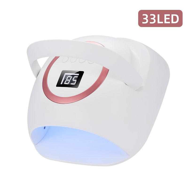 

Светодиодная лампа для ногтей Профессиональная сушилка с автоматическим инфракрасным датчиком Лампа для сушки ногтей для гель-лака Инструмент для ухода за руками и ногами EU Plug белый