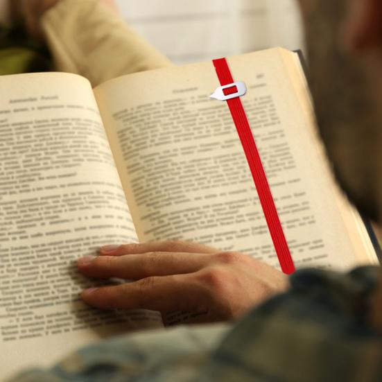 Elastic Bookmarks Metal Pointer Reading Node Locator Bookmarks Imprint Free Locator Bookmarks Practical Tool