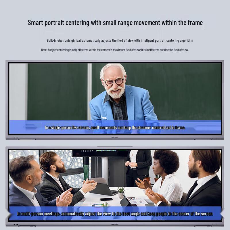 Hikvision 2K HD Conference Camera with 120° Wide Angle