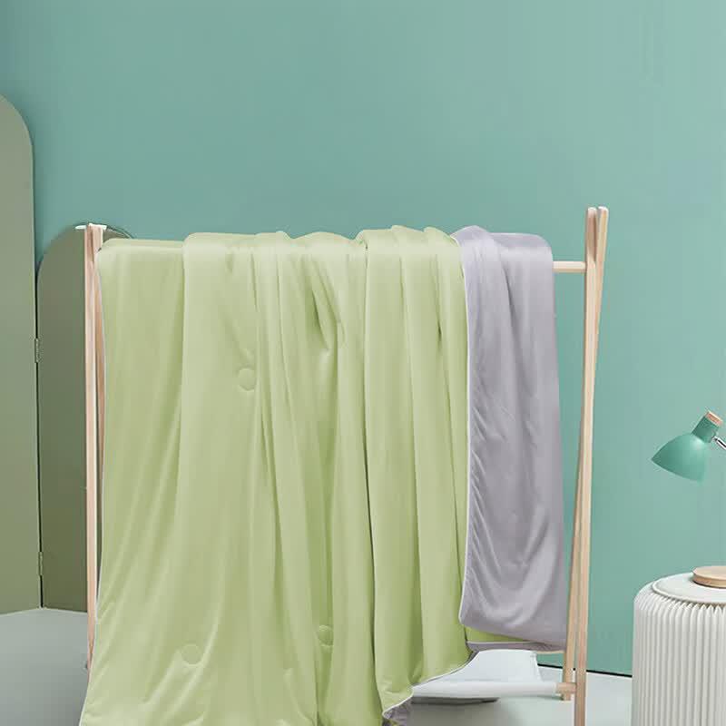 Soft Antibacterial Summer Quilt - Colorful Fruit Pattern