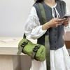 New Stylish and Simple Shoulder Bag Women's Versatile Casual Messenger Bag Trendy Plaid Underarm Bag Large Capacity