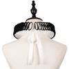 Vintage Renaissances Elizabethan Ruff Collar Victorian Edwardian Costume Neck Ruffle for Halloween Masquerades Cosplay