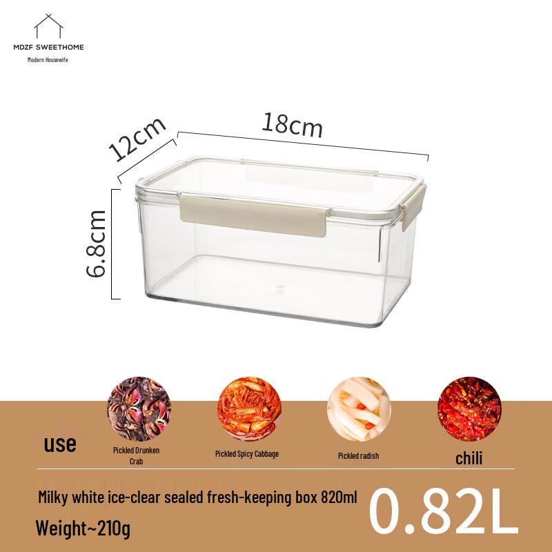 ZISIZ Food Grade Kimchi Sealed Storage Container