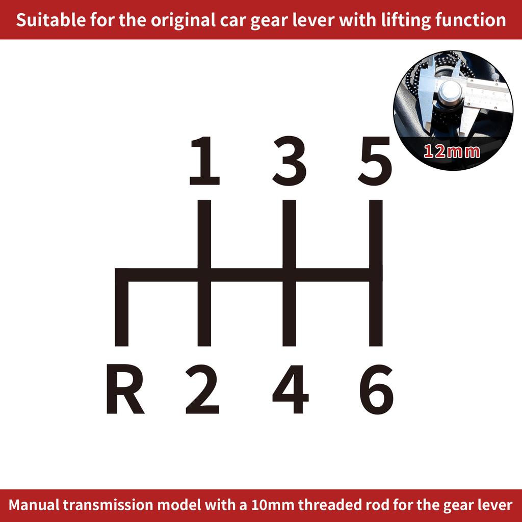 Crystal Shift Knob For Manual Transmission, LED With Reverse Gear Uplift, R135-246,135-24R,Seven-Color Crystal Gear Shift Head