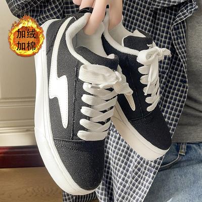 Original Niche Black Skateboard Shoes Ins Trendy 22 New Couple Leisure Sports Student Board Shoes