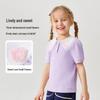 Classic Teddy Girls' Peter Pan Collar Polo Shirt
