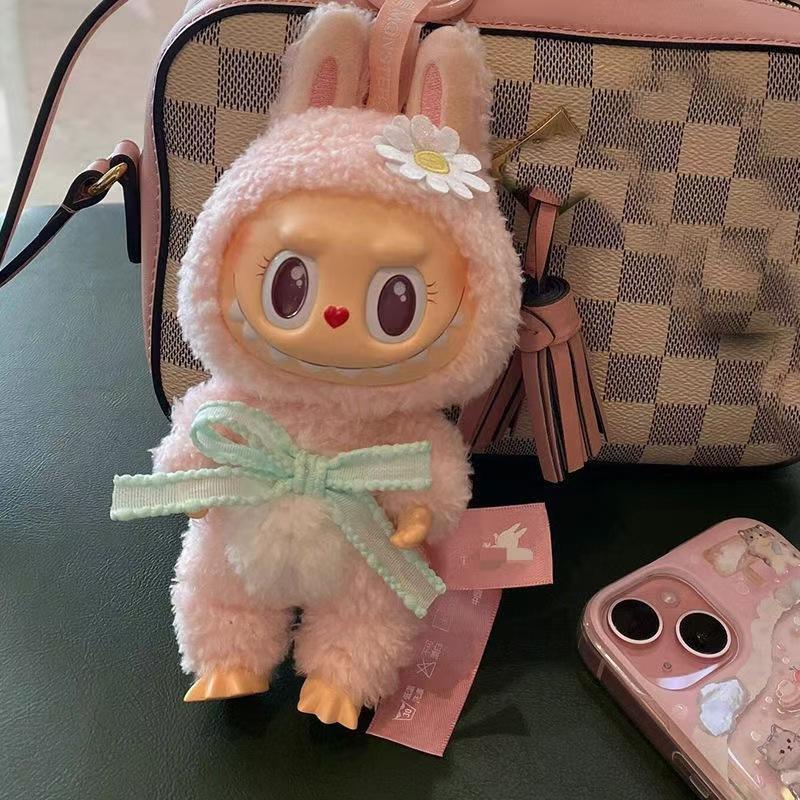 Portachiavi Carini Dolci MOKOKO Trendy Cool Popolari Amore di Mercato Sorella Ciondolo Bambola di Peluche Portachiavi in Vinile Morbido per Borsetta Zaino e Cartella Scolastica
