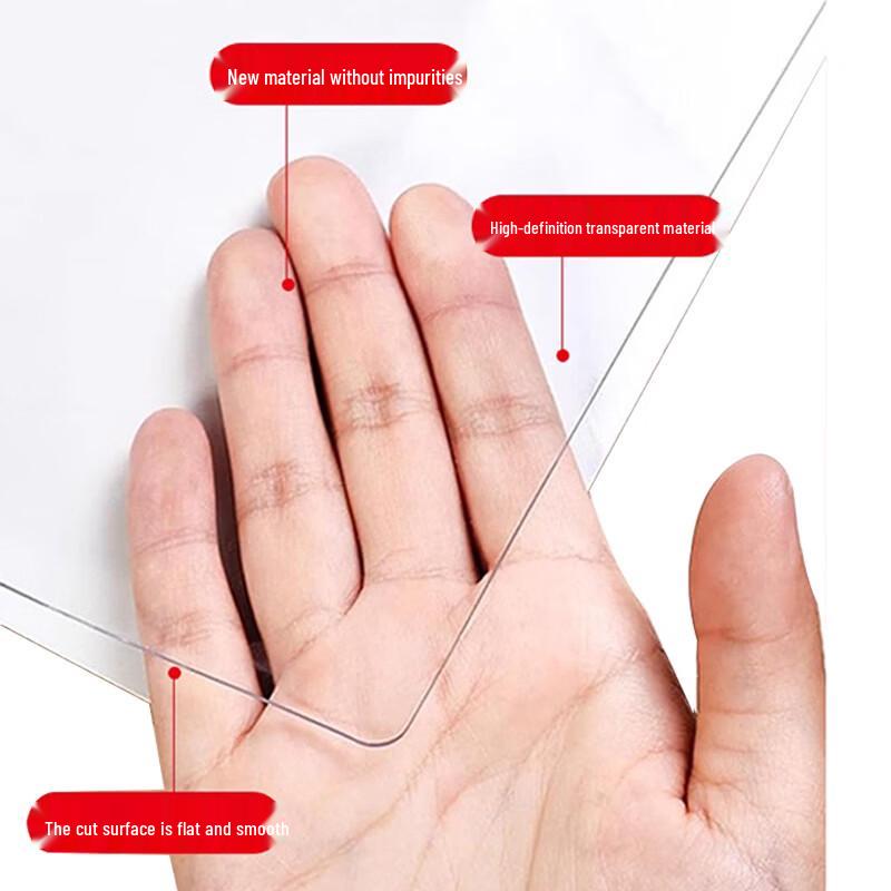 PVC Transparent Soft Glass Protective Mat