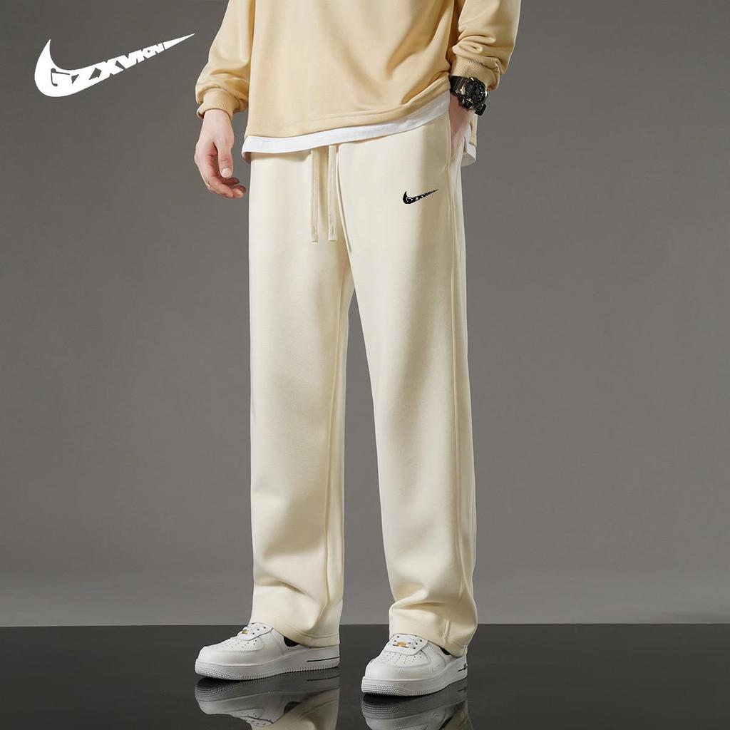 Pantaloni de trening la modă căptușiți cu fleece pentru bărbați și femei 2025: Pantaloni casual sport de exterior pentru toamnă/iarnă