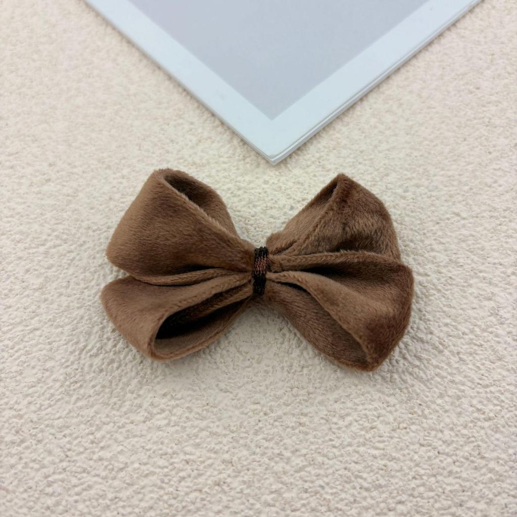 Velvet Bow Wrap Hair Clip: Handmade Claw Clip & Accessories