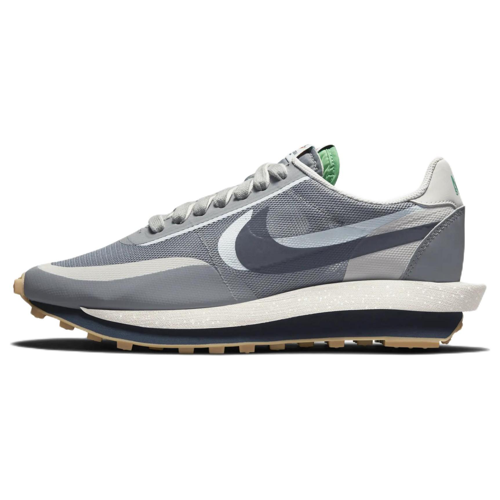 

новые Nike Ld Waffle Sacai Clot Kiss Of Death 2 Cool Grey 49.5