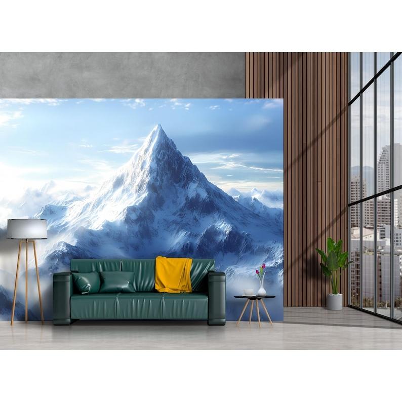 Snow Mountain tapestry 75x100 чёрный