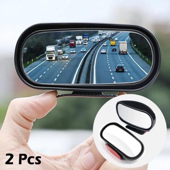 For Parking Auxiliary Car 360° Adjustable Wide Angle Side Blind Spot Rear Mirror