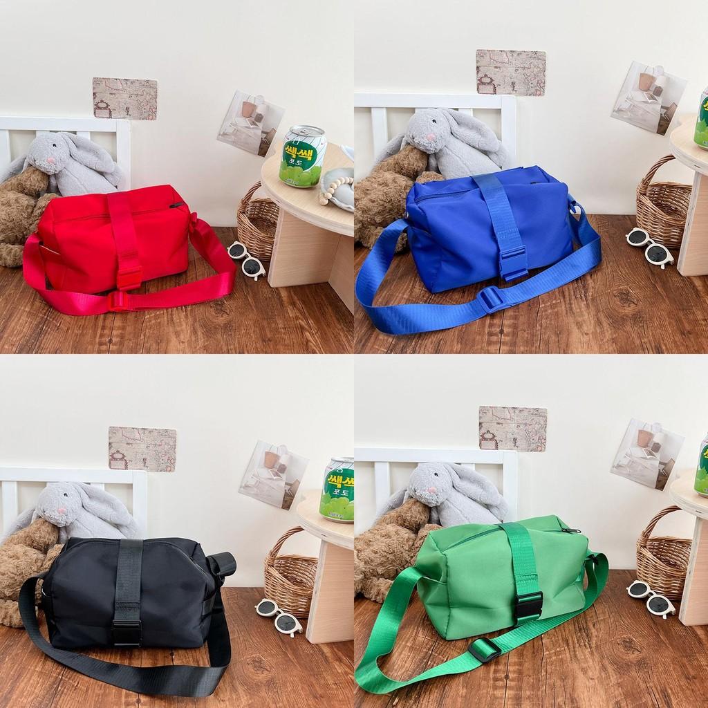 Stylish Boys Crossbody Bag Large Capacity Canvas Shoulder Bag For Kids Outdoor
