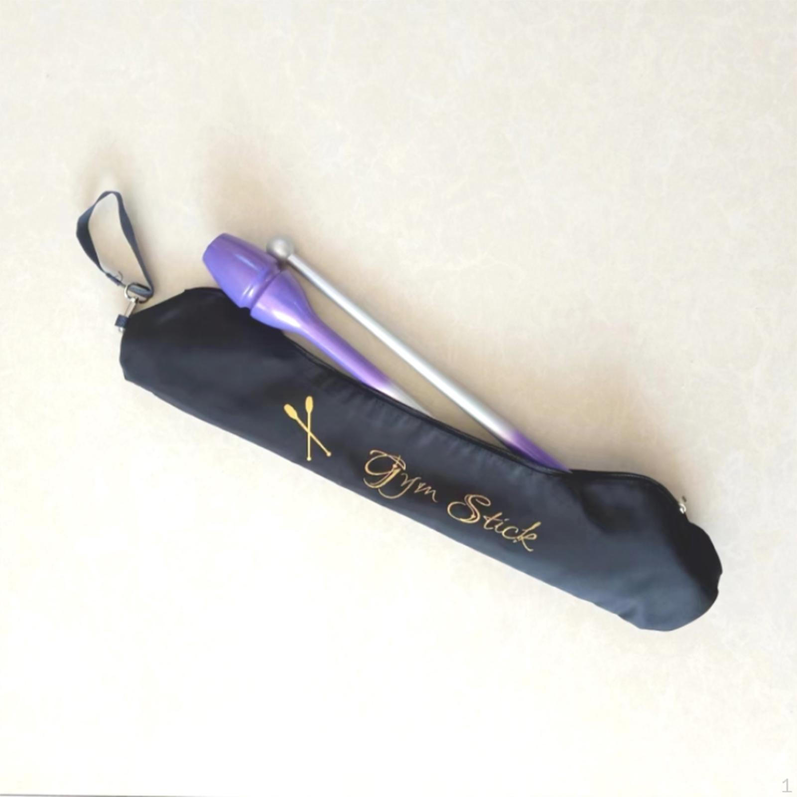 

Gymnastics Sticks Storage Bag Artistic Case Portable Protection Training Equipment S чорний