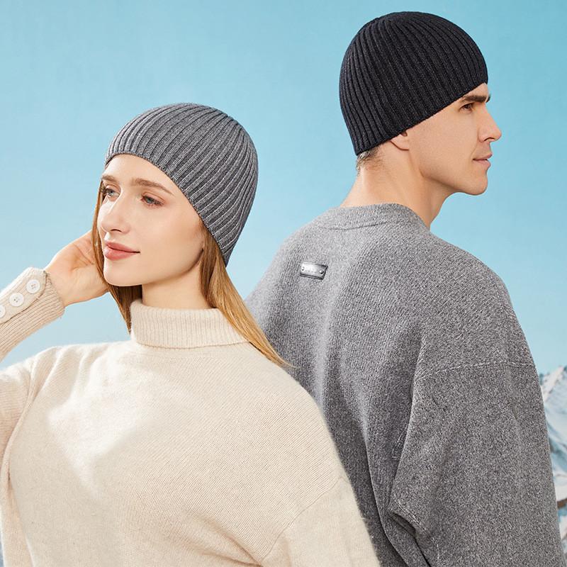 Knitted Beanie Hat For Men Women Winter Warmth Windproof Casual Fashionable