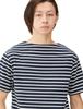 Helly Hansen S/S HH Marine Border Tee In Deep Navy/Off White