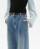 MUSINSA STANDARD WOMAN Women'S Deep Tuck Extra Wide Denim Pants [Light Indigo]