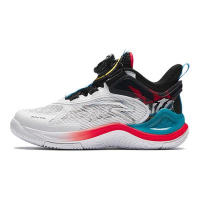 Comfortable Non-Slip Low-Top Kids Basketball Shoes Kids Sneaker White Black 312429953-3