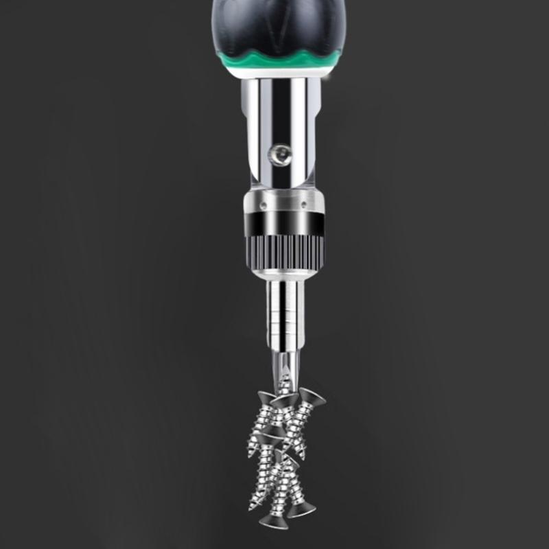 Multiuse Screwdriver Set With Steel Bits And Magnetic Tip For Efficient Use for Mechanical Automotive Maintenance