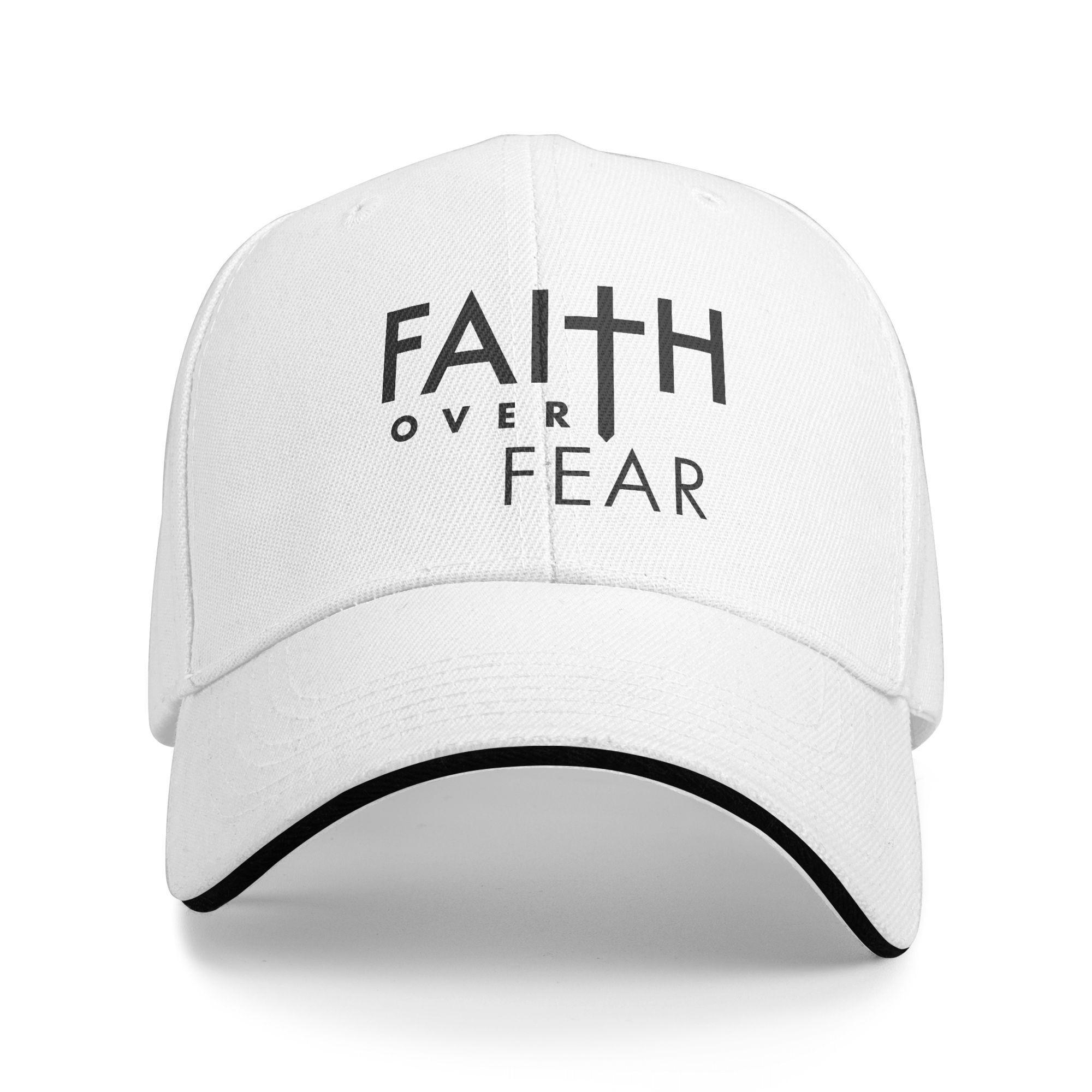 

Gorra De Béisbol Christian Faith Over Fear Estilo Callejero Para Hombres Y Adultos Gorra De Camionero Visera Estampada Kpop Rock