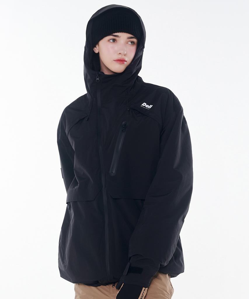 Doll Outerwear 2425 Arte Snowboard Jacket Black Unisex