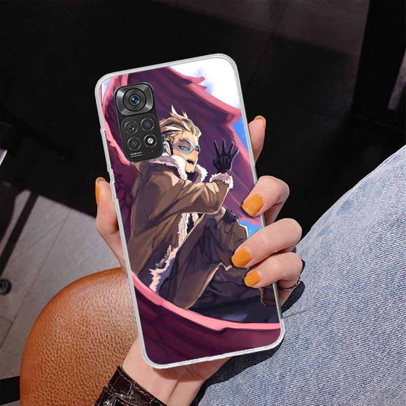 My Hero Hawks Phone Case For Xiaomi Redmi Note 15 14 13 12S 12 11 Pro Plus 14S 11S 11E 10 10S 11T 5G Personalized Cover Redmi No